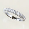 white gold and diamond wedding ring