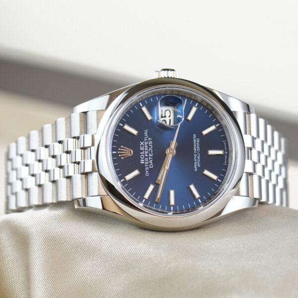 36mm stainless steel Rolex Oyster perpetual Datejust