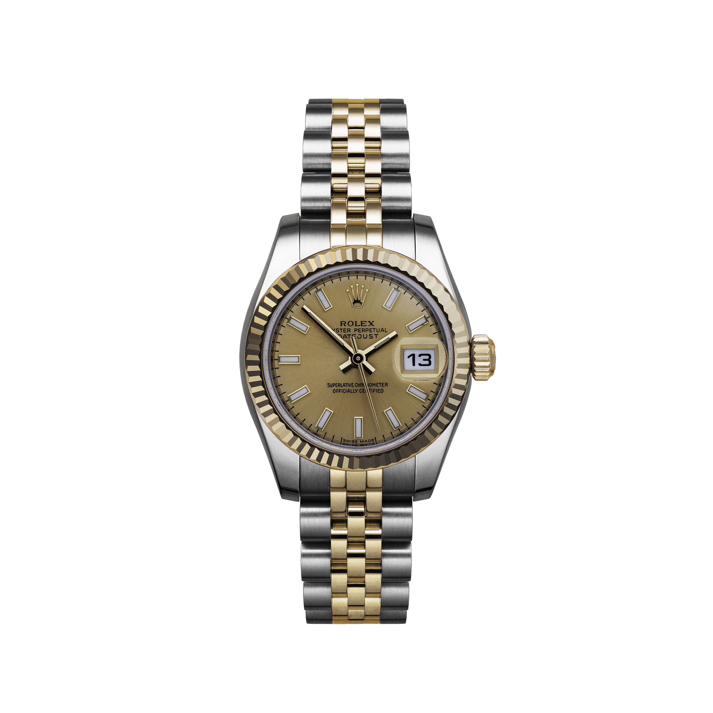 26mm Bi-Metal Yellow Gold Rolex Datejust (#3372) Rebecca's Jewellers Southport