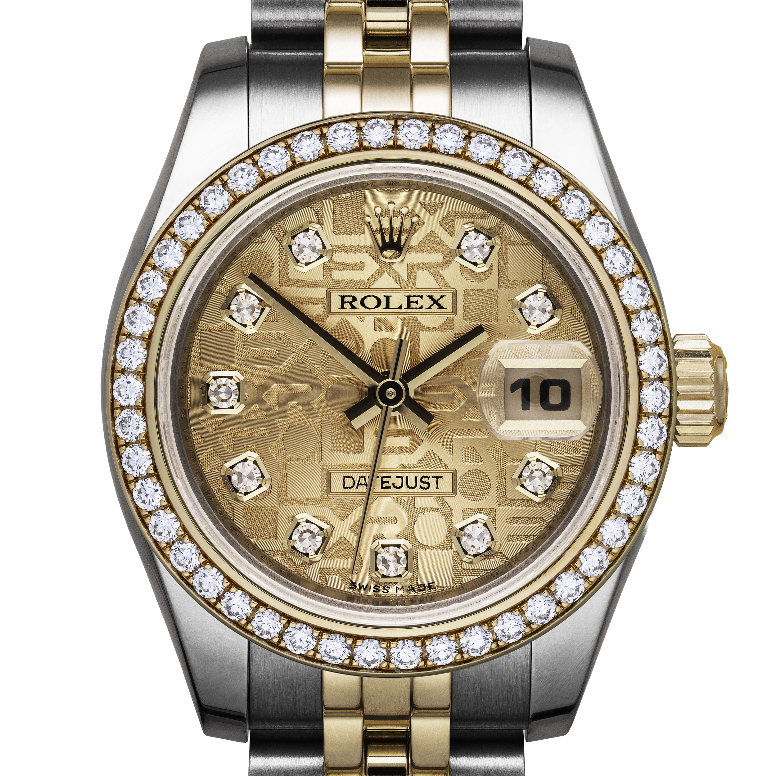 26mm Bi-Metal Yellow Gold Rolex Datejust Crop Update (#3350) Rebecca's Jewellers Southport