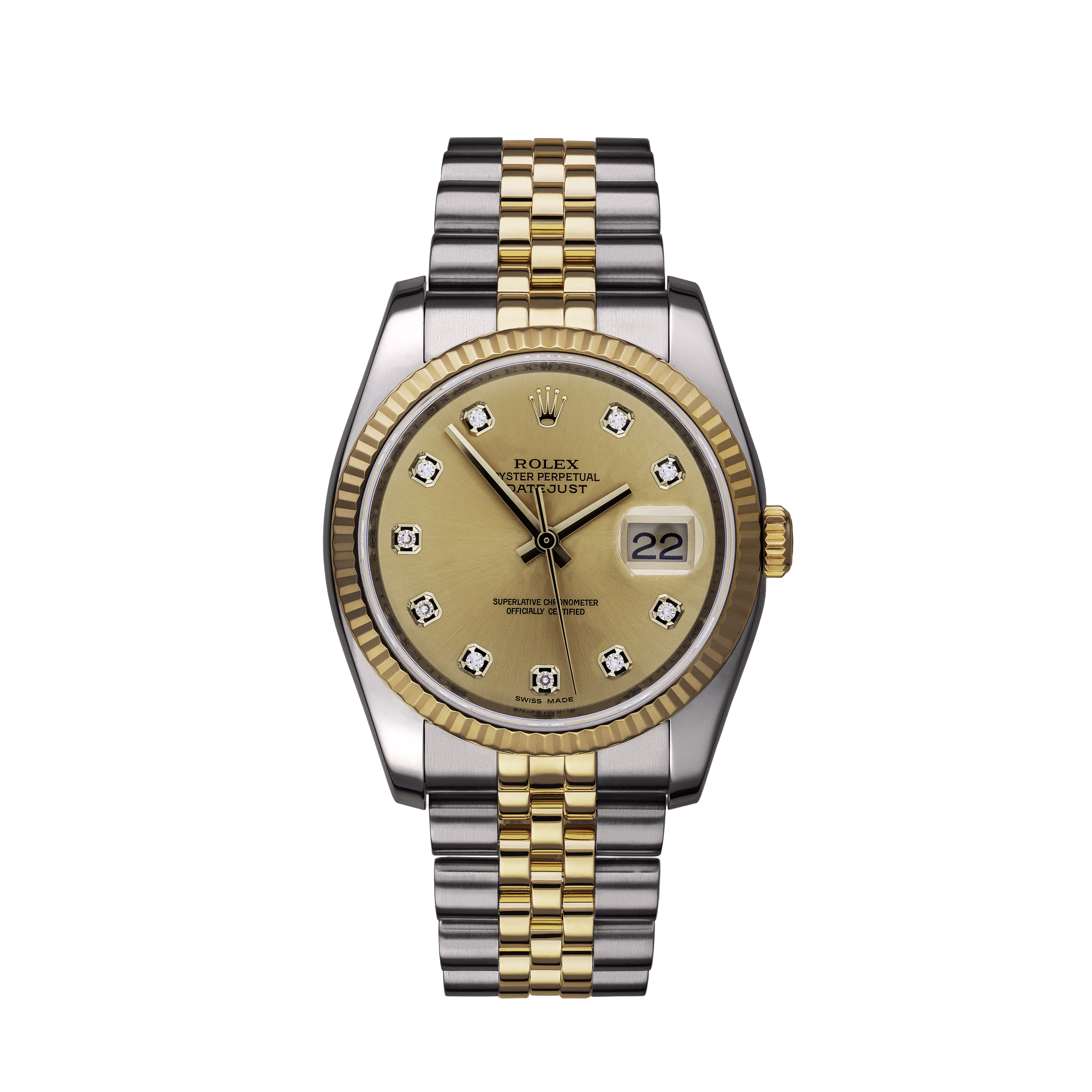 36mm-Bi-Metal-Yellow-Gold-Rolex-Datejust-3266-Rebeccas-Jewellers-Southport