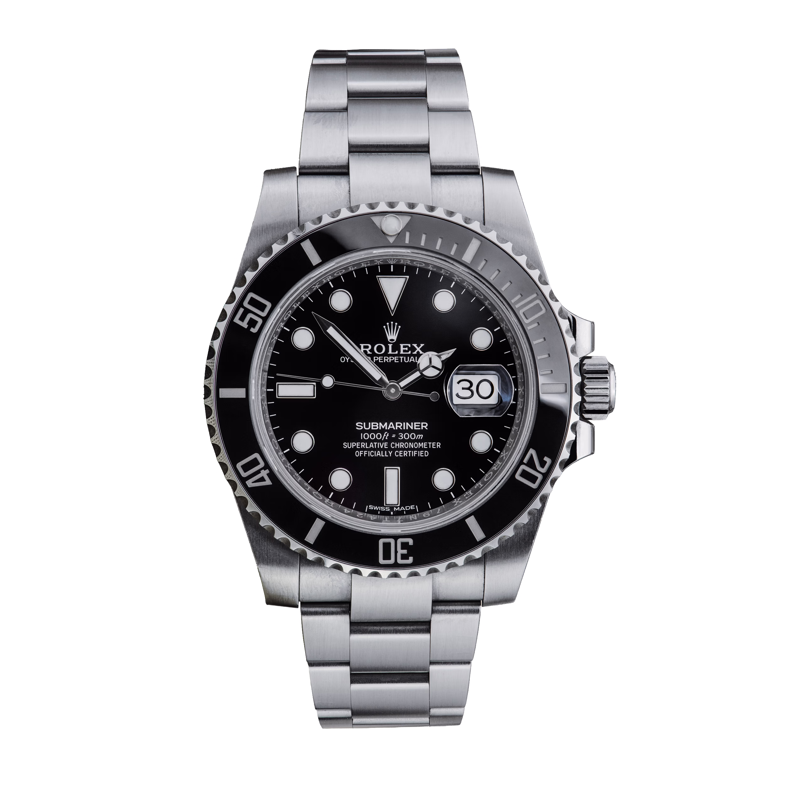 40mm-Stainless-Steel-Rolex-Submariner-3117-Rebeccas-Jewellers-Southport