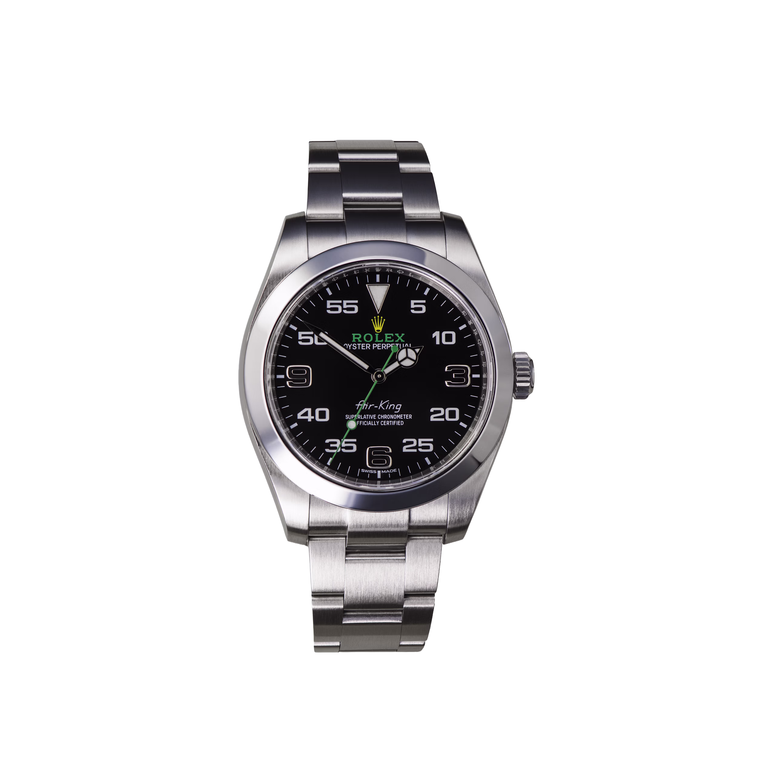 Stainless Steel Rolex Air-King Black Dial Rebecca's Jewellers Southport 2500