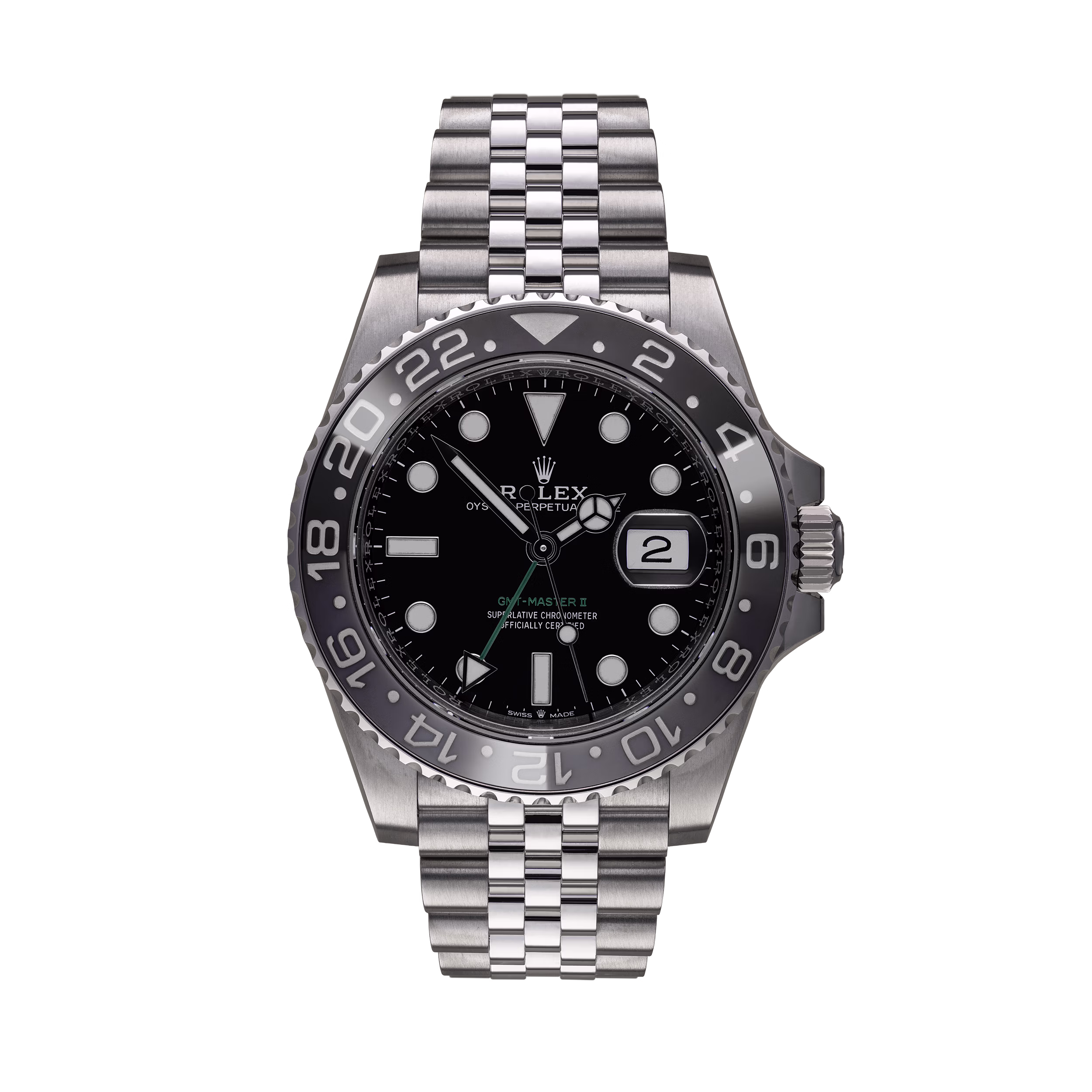 Stainless Steel Rolex GMT-Master II Bruce Wayne (#3241) Rebecca's Jewellers Southport 2500