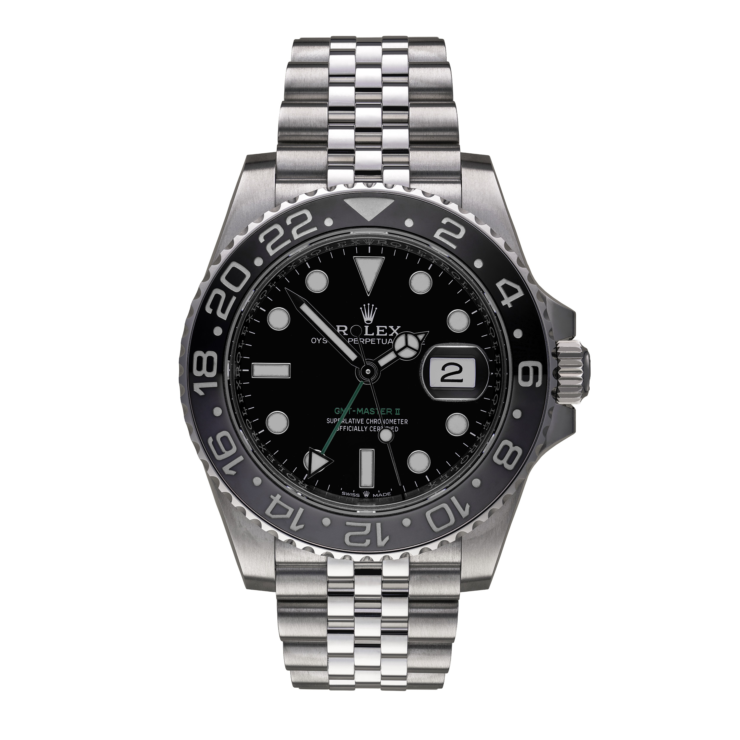 Stainless Steel Rolex GMT-Master II (#3xxx) Bruce Wayne Rebecca's Jewellers Southport